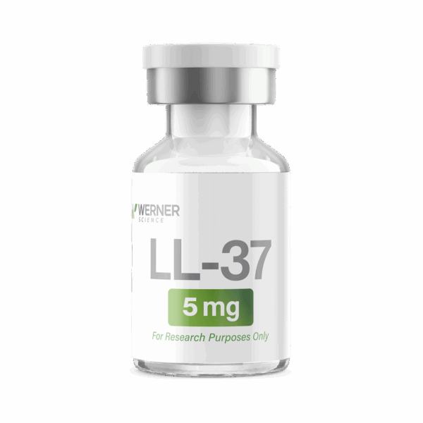 LL-37 5MG: Antibiotic & infection fighting (2nd Photo of COA)