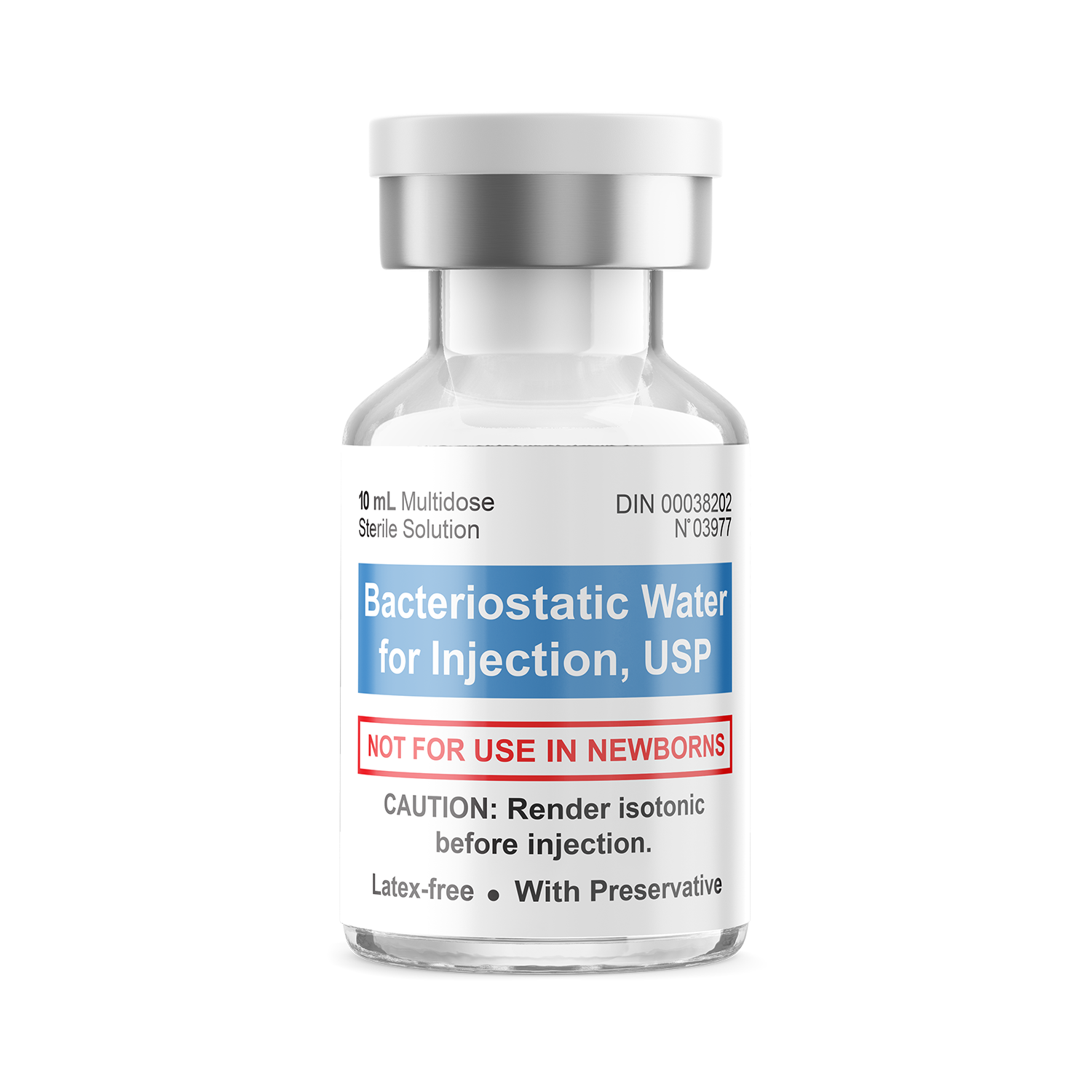 BACTERIOSTATIC WATER 10ML