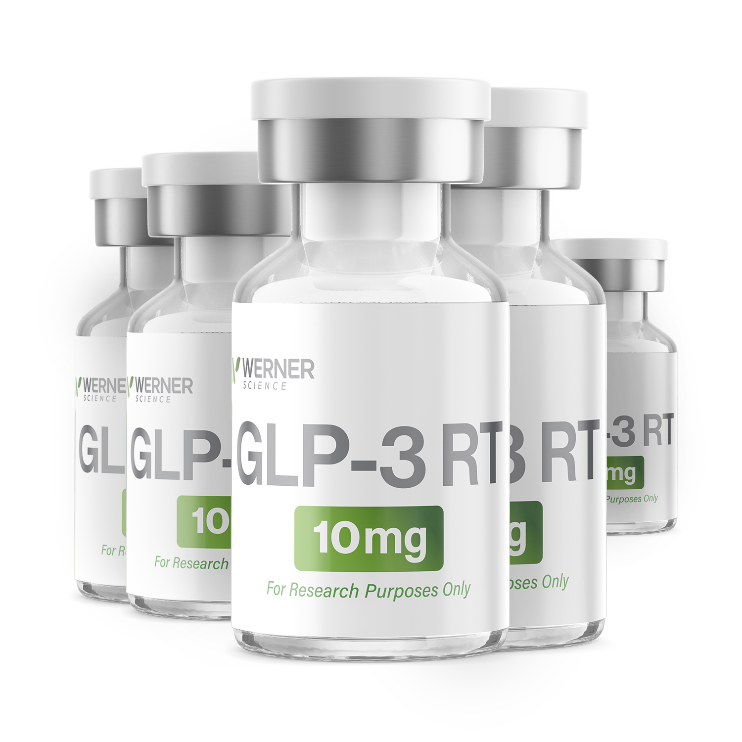 5 PACK - GLP 3 RT 10mg: Third Gen of Weight Loss Research Peptides (2nd Photo of COA, NEW LAB TEST)