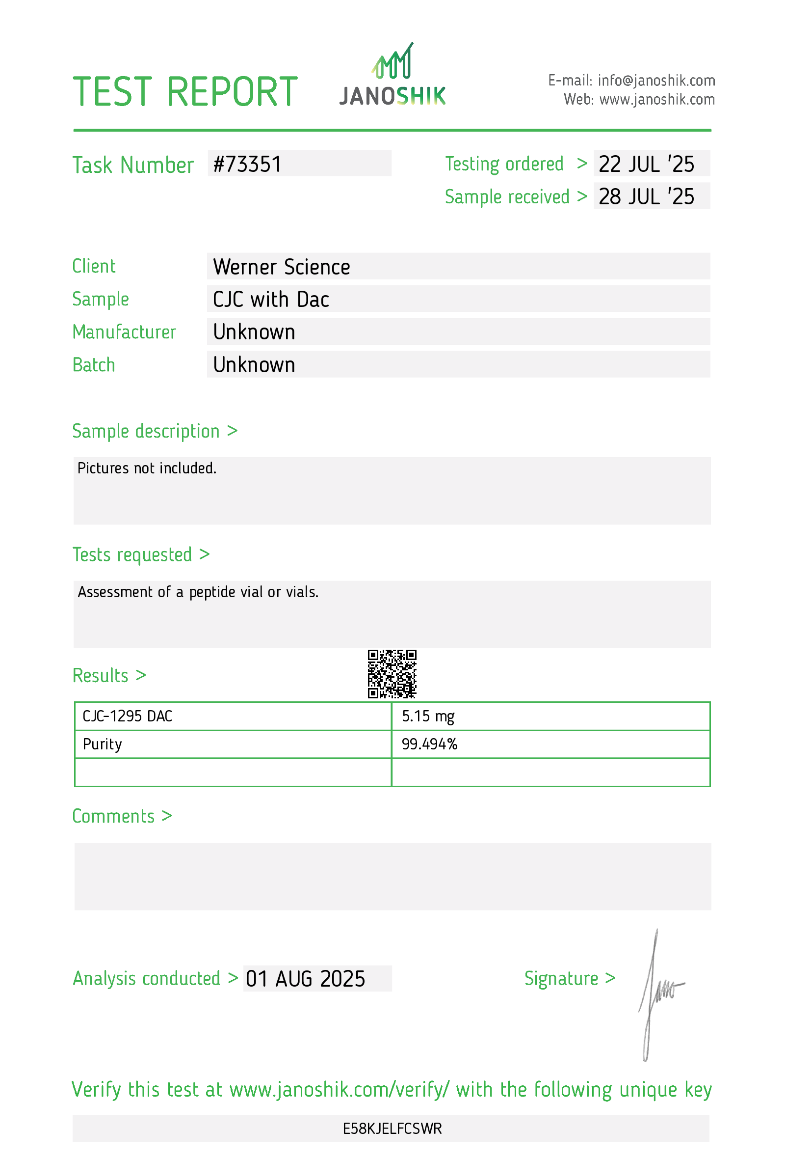 CJC-1295 with DAC 5mg: Muscle Growth & Fat Burn Research - Image 2