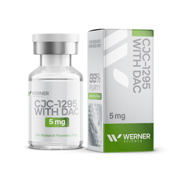 CJC-1295 peptide 5mg vial for muscle growth and improved fat burning. For research only. available for purchase online.