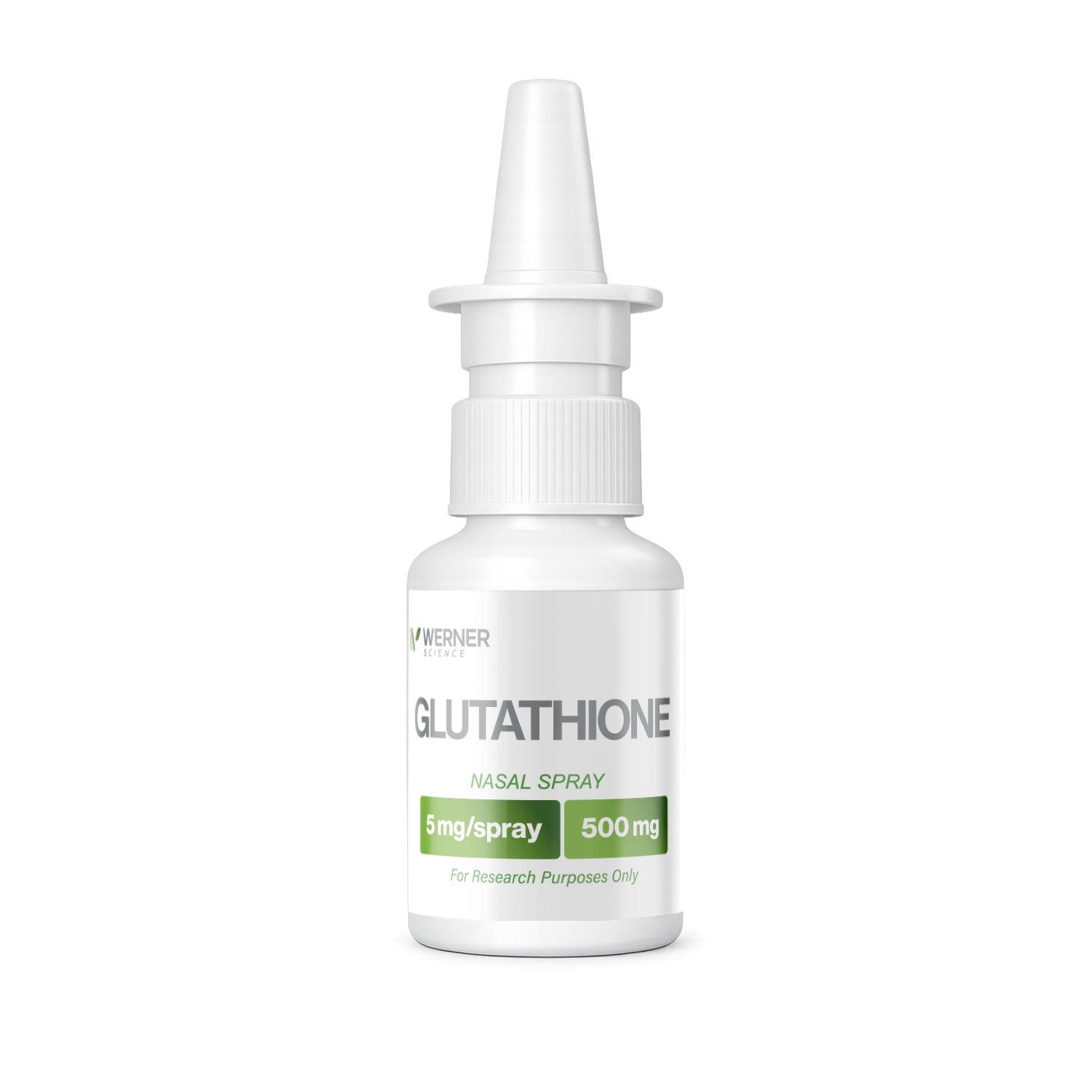 GLUTATHIONE NASAL SPRAY 500MG: 5MG PER SPRAY
